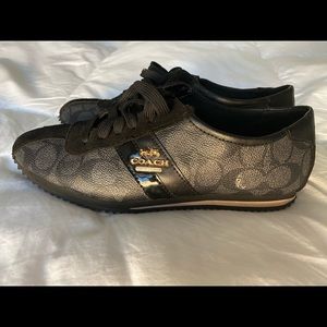 COACH BLACK TENIS SHOES ! USA Size 6.5